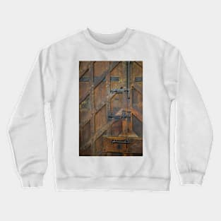 St. Michael's Church Door. Bishop's Stortford, Hertfordshire, UK Crewneck Sweatshirt